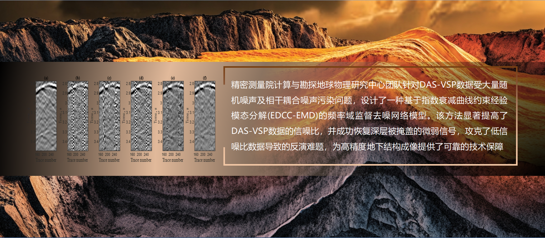 PA视讯国际在DAS-VSP地震数据多源噪声高精度压制方面取得新进展
